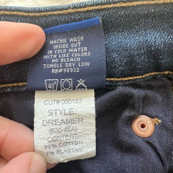 PRINCIPLE DENIM INNOVATORS Dreamer Distressed Knee Patch Skinny Ankle Jean, 25 - Picture 9 of 12